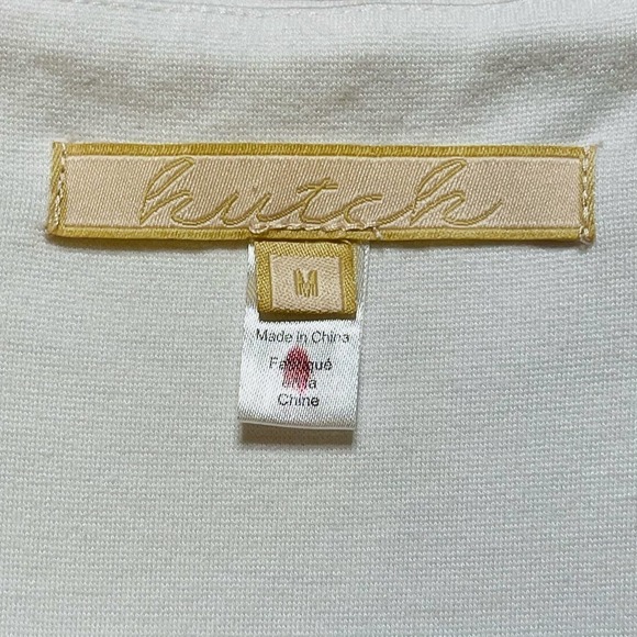 Anthropologie Hutch Hi-Lo Multicolor Floral Maxi Dress White Size Medium - Picture 10 of 12